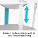 Load image into gallery viewer, Smart Steps Bounce N’ Play 3-in-1 Activity Center support body motion as well as help to learn tip toeing