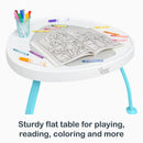 Load image into gallery viewer, Smart Steps Bounce N’ Play 3-in-1 Activity Center sturdy flat table for playing, reading, coloring and more