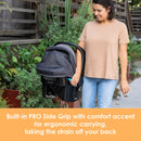 Load image into gallery viewer, Baby Trend EZ-Lift PRO Infant Car Seat built in pro side grip with comfort accent for ergonomic carrying