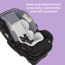 Load image into gallery viewer, Baby Trend EZ-Lift PRO Infant Car Seat head and bottom inserts keep baby comfortable and well supported