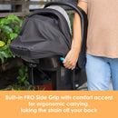 Load image into gallery viewer, Baby Trend EZ-Lift PRO Infant Car Seat built in pro side grip with comfort accent for ergonomic carrying