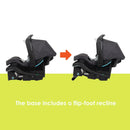 Load image into gallery viewer, Baby Trend EZ-Lift PRO Infant Car Seat base includes a flip-foot recline