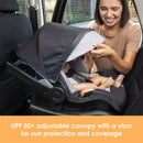 Load image into gallery viewer, Baby Trend EZ-Lift PRO Infant Car Seat upf 50+ adjustable canopy with visor