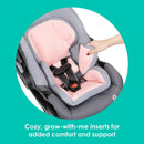 Load image into gallery viewer, Baby Trend Secure-Lift Infant Car Seat grow with me inserts