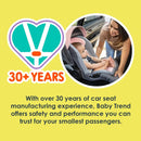 Load image into gallery viewer, Baby Trend with over 30 years of car seat manufacturing
