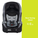 Load image into gallery viewer, Baby Trend Trooper SLIM 3-in-1 Convertible Car Seat rear facing infant