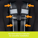 Load image into gallery viewer, Baby Trend Trooper SLIM 3-in-1 Convertible Car Seat no twist harness indicator