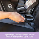 Load image into gallery viewer, Baby Trend Trooper SLIM 3-in-1 Convertible Car Seat lightweight shell also allows for use of LATCH