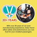 Load image into gallery viewer, With over 30 years of car seat manufacturing experience, Baby Trend offers safety and performance you can trust for your smallest passengers.