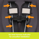 Load image into gallery viewer, Baby Trend Trooper SLIM 3-in-1 Convertible Car Seat  no-twist harness indicator