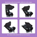 Load image into gallery viewer, Baby Trend Cover Me 4-in-1 Convertible Car Seat base recline