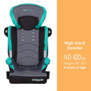 Load image into gallery viewer, Baby Trend Hybrid™ SI 3-in-1 Booster Seat | with Side Impact Protection. Converts to Harness, High-Back, or Backless Booster