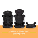 Load image into gallery viewer, Baby Trend Hybrid™ SI 3-in-1 Booster Seat | with Side Impact Protection. Converts to Harness, High-Back, or Backless Booster