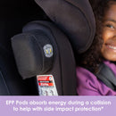 Load image into gallery viewer, Baby Trend Hybrid™ SI 3-in-1 Booster Seat | with Side Impact Protection. Converts to Harness, High-Back, or Backless Booster