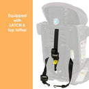 Load image into gallery viewer, Baby Trend Booster Car Seat is equipped with latch and top tether