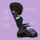 Load image into gallery viewer, Baby Trend PROtect 2-in-1 Folding Booster Car Seat has a lot of features like deep contoured energy absorbing headrest, headrest height adjustment, and flip up armrest