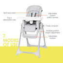 Load image into gallery viewer, Baby Trend Everlast 7-in-1 High Chair features call out