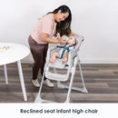Load image into gallery viewer, Baby Trend Everlast 7-in-1 High Chair reclined seat infant high chair