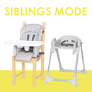Load image into gallery viewer, Baby Trend Everlast 7-in-1 High Chair siblings mode