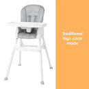 Load image into gallery viewer, Baby Trend Adapt 4-in-1 High Chair traditional high chair mode