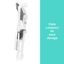 Load image into gallery viewer, Baby Trend Flat Fold High Chair folds compact for easy storage