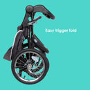 Load image into gallery viewer, Baby Trend XCEL-R8 PLUS Jogger Stroller with LED easy trigger fold