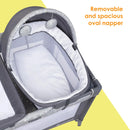 Load image into gallery viewer, Baby Trend Nursery Suite Playard with Portable Cradle removable and spacious  over napper