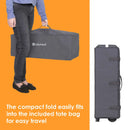 Load image into gallery viewer, Baby Trend Nursery Suite Playard with Portable Cradle compact fold easily fits into the included tote bag