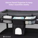 Load image into gallery viewer, Baby Trend Comet Stellar 3-in-1 Quick-Fold Playard deluxe parent organizer