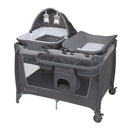 Load image into gallery viewer, Simply Smart 2.0 Nursery Center Playard with Napper, Changer, Bassinet and Travel Bag in Shale Grey (Walmart Exclusive)