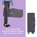 Load image into gallery viewer, Simply Smart 2.0 Nursery Center Playard with Napper, Changer, Bassinet and Travel Bag in Shale Grey (Walmart Exclusive)