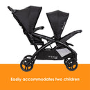 Load image into gallery viewer, Baby Trend Sit N' Stand® Double 2.0 Stroller | Double Stroller With 1-Hand Compact Fold