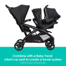 Load image into gallery viewer, Baby Trend Sit N' Stand® Double 2.0 Stroller | Double Stroller With 1-Hand Compact Fold