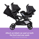 Load image into gallery viewer, Baby Trend Sit N' Stand® Double 2.0 Stroller | Double Stroller With 1-Hand Compact Fold