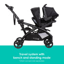 Load image into gallery viewer, Baby Trend Sit N' Stand® Double 2.0 Stroller | Double Stroller With 1-Hand Compact Fold