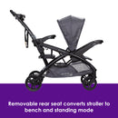 Load image into gallery viewer, Baby Trend Sit N' Stand® Double 2.0 Stroller | Double Stroller With 1-Hand Compact Fold