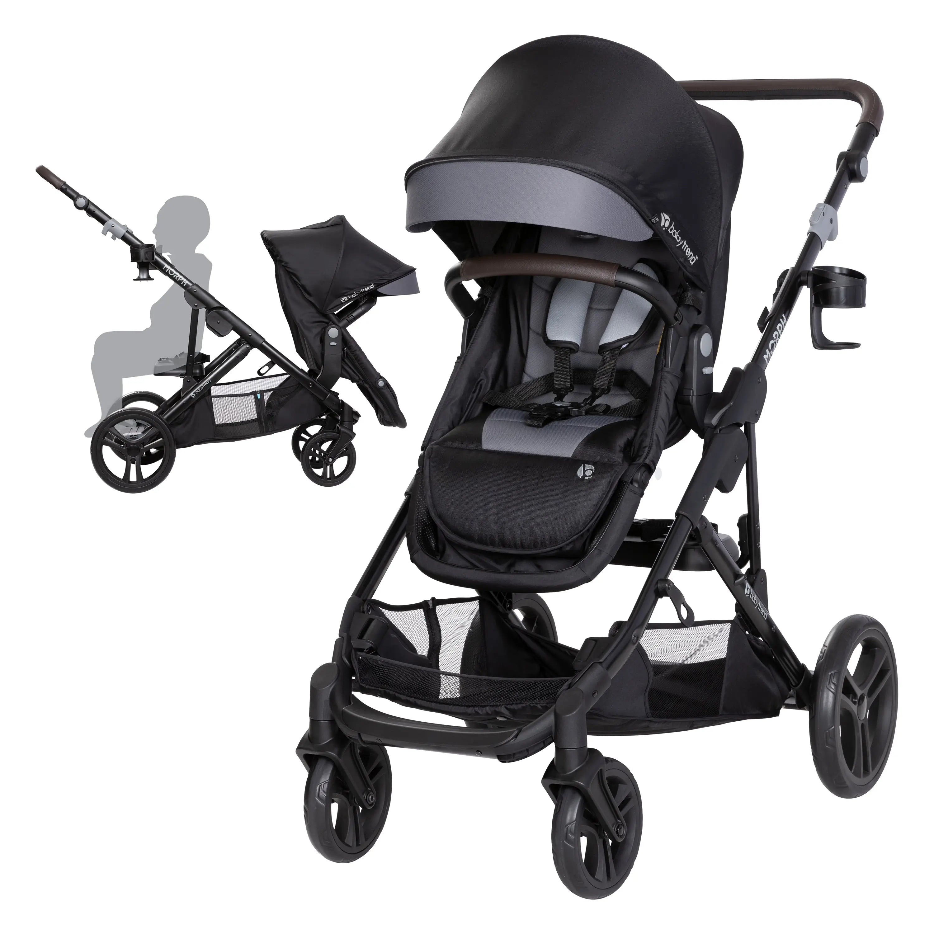 Baby Trend Morph Single to Double Modular Stroller