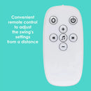 Load image into gallery viewer, Baby Trend Sit N' Sway Portable Swing remote control adjust the swings