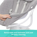 Load image into gallery viewer, Baby Trend Sit N' Sway Portable Swing removable and washable seat pad