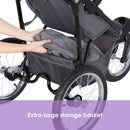 Load image into gallery viewer, Baby Trend Journey Jogger Travel System | with EZ-Lift™ Infant Car Seat. All-Terrain Bicycle Tires & UPF 50+ Protection Canopy
