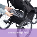 Load image into gallery viewer, Baby Trend Journey Jogger Travel System | with EZ-Lift™ Infant Car Seat. All-Terrain Bicycle Tires & UPF 50+ Protection Canopy