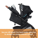 Load image into gallery viewer, Baby Trend Tango PRO Stroller infant car seat easily attaches to stroller