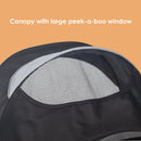 Load image into gallery viewer, Baby Trend Tango PRO Stroller canopy with large peek a boo window