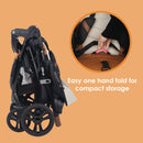 Load image into gallery viewer, Baby Trend Tango PRO Stroller easy one hand fold