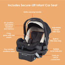 Load image into gallery viewer, Baby Trend Secure-Lift Infant Car Seat features call out