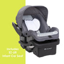 Load image into gallery viewer, Venture 4-Wheel Stroller Travel System with EZ-Lift™ Infant Car Seat in Desert Grey (Walmart Exclusive)