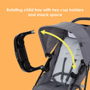 Load image into gallery viewer, Baby Trend Venture 3-Wheel Stroller Travel System | Stroller/Car Seat Combo with 3 Wheels for Easy Turns