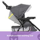 Load image into gallery viewer, Baby Trend EZ Ride SE Stroller multiple position reclining seat