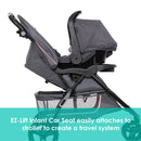 Load image into gallery viewer, Baby Trend EZ Ride Travel System with EZ-Lift™ Infant Car Seat | Stroller/Car Seat Combo with 3 Wheels for Easy Turns