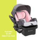 Load image into gallery viewer, Baby Trend EZ Ride Travel System with EZ-Lift™ Infant Car Seat | Stroller/Car Seat Combo with 3 Wheels for Easy Turns